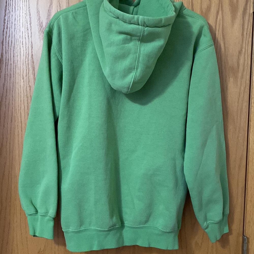 Prairie Mountain Mount Rushmore Hoodie Green Medium - Picture 5 of 6